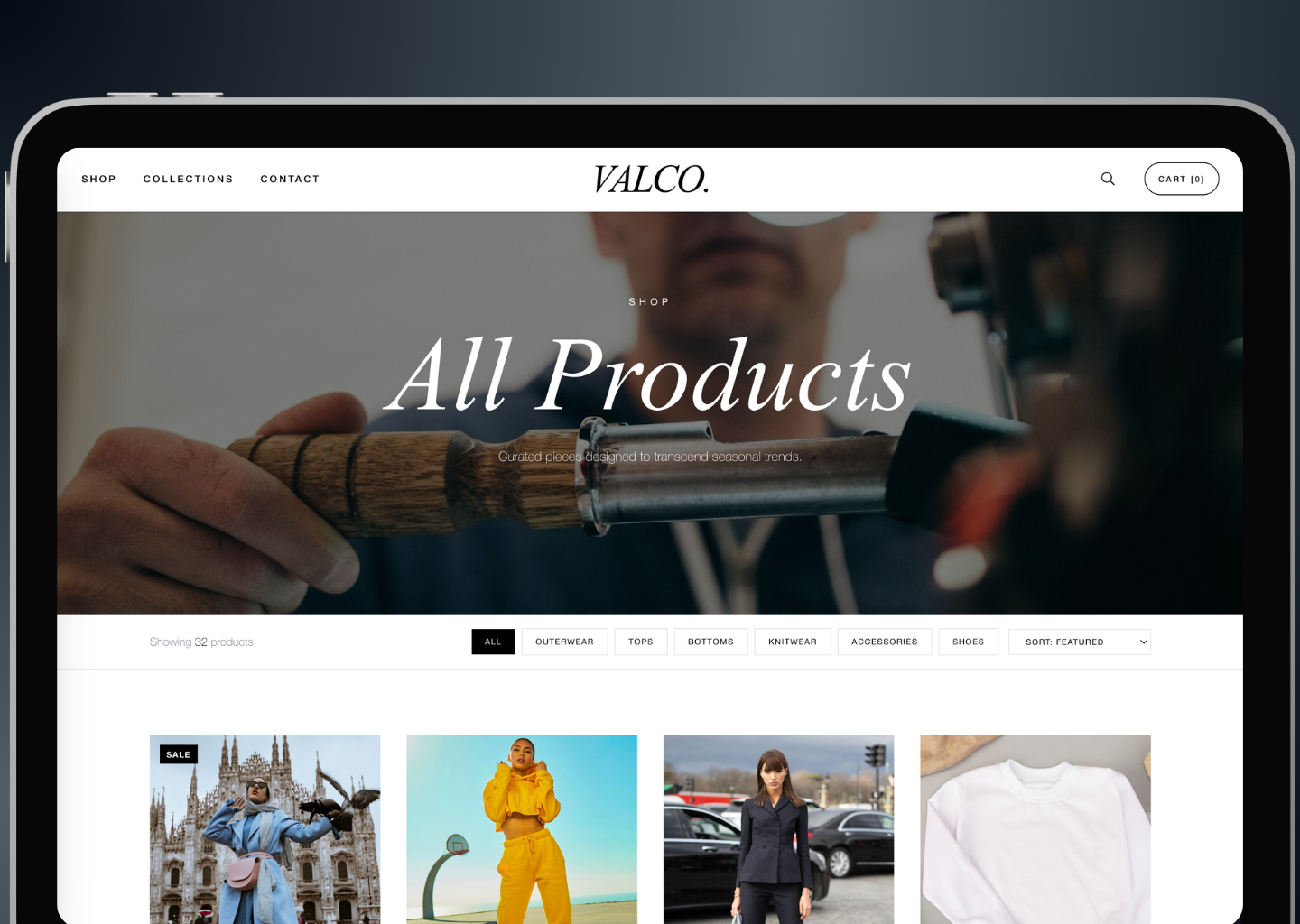 Valco E-Commerce Store