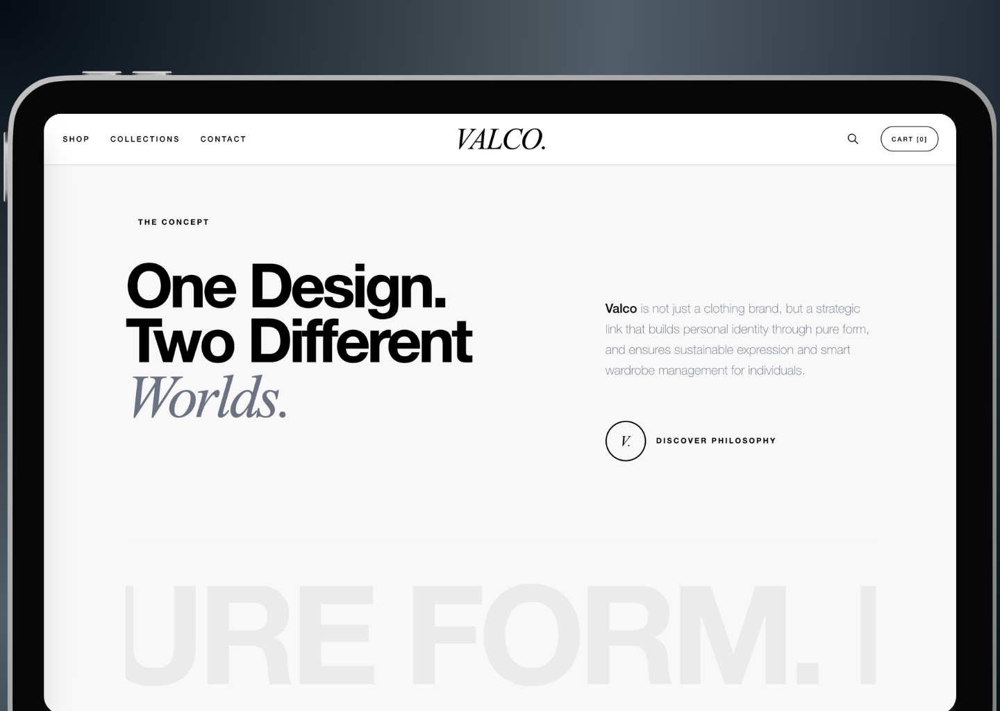 Valco E-Commerce Store