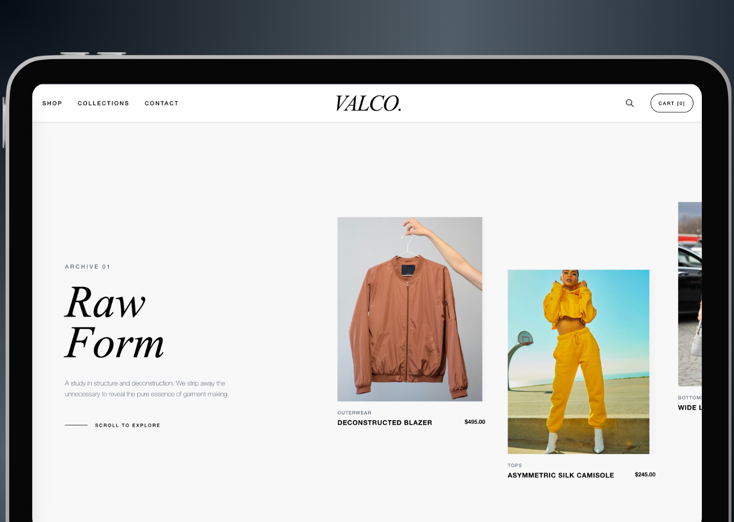 Valco E-Commerce Store